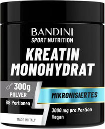 Bandini Pharma Creatin Monohydrat Pulver vegan ohne Zusatzstoffe – Bild 1 von 3
