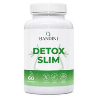 Produktbild von Bandini Pharma DETOX SLIM Kapseln mit Bromelain und Kräuter-Komplex vegan Halal 60 Stück