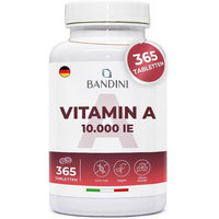 Produktbild von Bandini Pharma Vitamin A Tabletten vegan ohne Zusatzstoffe