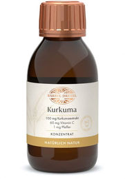 Bärbel Drexel Kurkuma Konzentrat standardisierter Extrakt flüssig vegan glutenfrei laktosefrei – Bild 1 von 2