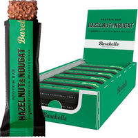 Produktbild von Barebells Proteinriegel Haselnuss & Nougat zuckerarm 12 x 55 g