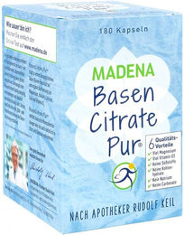 Basen Citrate Pur nach Apotheker Rudolf Keil Mineralstoff-Komplex Kapseln 180 Stück – Bild 1 von 1