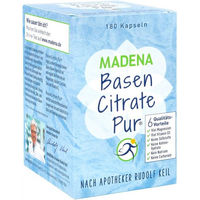 Produktbild von Basen Citrate Pur nach Apotheker Rudolf Keil Mineralstoff-Komplex Kapseln 180 Stück