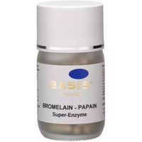 Produktbild von Basis Bromelain-Papain Multi-Enzym-Komplex Kapseln ohne Zusatzstoffe