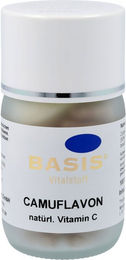 Basis Camuflavon Kapseln ohne Zusatzstoffe mit Acerola und Hagebutte – Bild 1 von 1