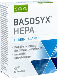 Basosyx Hepa Syxyl Tabletten mit Cholin und Mineralstoff-Komplex für Erwachsene 60 Stück – Bild 1 von 1
