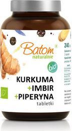 Batom Kurkuma Ingwer Piperin Bio Tabletten 240 Stück – Bild 1 von 1
