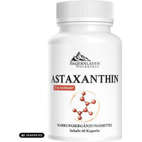 Produktbild von Bauernladen Nockberge Astaxanthin 12 mg Kapseln vegan ohne Zusatzstoffe 60 Stück