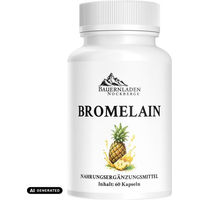 Produktbild von Bauernladen Nockberge Bromelain Kapseln pflanzlicher Ursprung 60 Stück