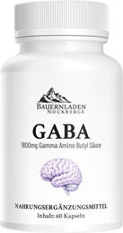 Bauernladen Nockberge GABA 1800 mg Kapseln vegan – Bild 1 von 2