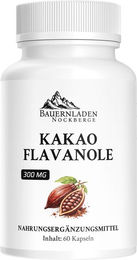 Bauernladen Nockberge Kakao Flavanole Kapseln ohne Zusatzstoffe 300 mg – Bild 1 von 2