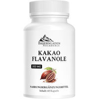 Produktbild von Bauernladen Nockberge Kakao Flavanole Kapseln ohne Zusatzstoffe 300 mg