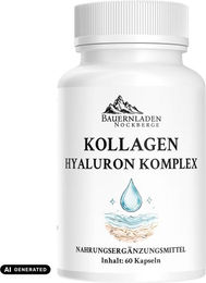 Bauernladen Nockberge Kollagen Hyaluron Komplex Kapseln 60 Stück – Bild 1 von 1