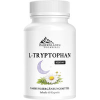 Produktbild von Bauernladen Nockberge L-Tryptophan Kapseln ohne Zusatzstoffe 60 Stück