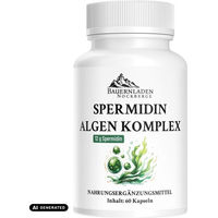Produktbild von Bauernladen Nockberge Spermidin Algen Komplex Superfood-Mischung vegan 60 Kapseln