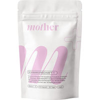 Produktbild von baybies mother+ Schwangerschaft 1 Premium-Komplex Kapseln Vegan mit Folat, Eisen und Jod für Kinderwunsch und Frühschwangerschaft