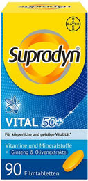 Bayer Supradyn Vital 50+ Ginseng und Olive Tabletten für Senioren 90 Stück – Bild 1 von 2