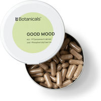 Produktbild von BBOTANICALS Good Mood – Griffonia (5-HTP), Ashwagandha & Ginkgo Kapseln, vegan, glutenfrei und laktosefrei, 60 Kapseln