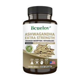 Bcuelov Ashwagandha 3000 mg Nahrungsergänzungsmittel 120 Kapseln – Bild 1 von 3