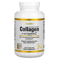 Produktbild von Bcuelov Collagen mit Vitamin C Nahrungsergänzungsmittel 120 Kapseln