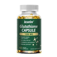 Produktbild von Bcuelov Glutathione Nahrungsergänzungsmittel 1200 mg Kapseln 120 Stück