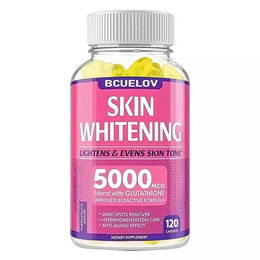 Bcuelov Glutathione Nahrungsergänzungsmittel 5000 mcg 120 Kapseln – Bild 1 von 3