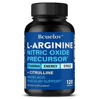 Produktbild von Bcuelov L-Arginin und L-Citrulline Nahrungsergänzungsmittel 120 Kapseln