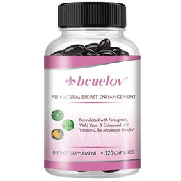 Bcuelov Natural Breast Enhancement Nahrungsergänzungsmittel für Frauen 1585 mg 120 Kapseln – Bild 1 von 4