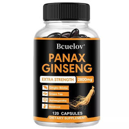 Bcuelov Panax Ginseng Extra Stark 2800 mg Kapseln 120 Stück – Bild 1 von 3