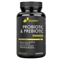 Produktbild von Bcuelov Probiotic & Prebiotic Nahrungsergänzungsmittel für Erwachsene 120 Kapseln