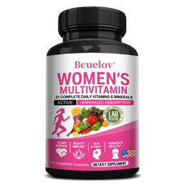 Bcuelov Women's Multivitamin Kapseln für Frauen 120 Stück – Bild 1 von 4