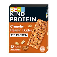 Produktbild von BE-KIND Proteinriegel Crunchy Peanut Butter glutenfrei ohne Zusatzstoffe 12 x 50g