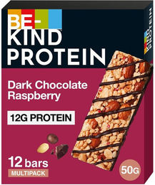 BE-KIND Proteinriegel Dark Chocolate Raspberry glutenfrei 12 x 50 g – Bild 1 von 1