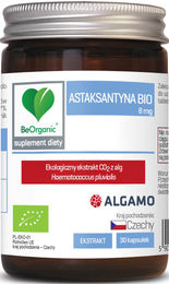BE ORGANIC Astaxanthin Extrakt 8 mg Bio Kapseln 30 Stück – Bild 1 von 1