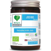 Produktbild von BE ORGANIC Jod aus Braunalgen 150 mcg Bio Tabletten 100 Stück