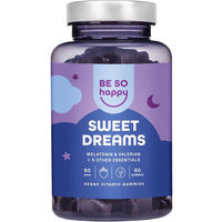 Produktbild von BE SO Happy Sweet Dreams Melatonin Gummibärchen vegan glutenfrei laktosefrei 60 Stück