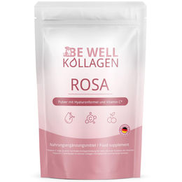 Be Well Kollagen ROSA Pulver mit Hyaluronsäure und Vitamin C 300 g – Bild 1 von 1