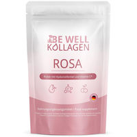 Produktbild von Be Well Kollagen ROSA Pulver mit Hyaluronsäure und Vitamin C 300 g