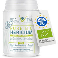 Produktbild von BEAUVITAL Pure Bio Hericium Pulver mit 10% Lions Mane Extrakt