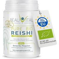 Produktbild von BEAUVITAL Pure Bio Reishi Pulver mit 10% Ganoderma lucidum Extrakt
