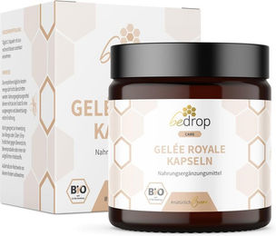 bedrop Bio Gelée Royale Kapseln mit 980 mg Bio Gelée Royale pro Kapsel – Bild 1 von 3