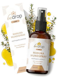 bedrop Manuka Propolis Halsspray mit Manuka Honig und Anis Bio 30ml – Bild 1 von 6
