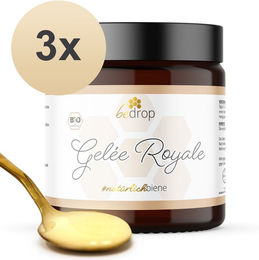 bedrop Vorteilsset Bio Gelée Royale Frisch pur 3er Set – Bild 1 von 4
