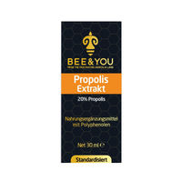 Produktbild von Bee&You Propolis Tinktur Propolis Tropfen 20% 30 ml mit Polyphenolen und Flavonoiden