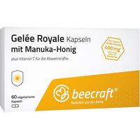 Produktbild von Beecraft Gelee Royale Kapseln mit Manuka-Honig vegetarisch
