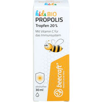 Produktbild von Beecraft Kids Bio Propolis Tropfen 20% mit Vitamin C 30 ml