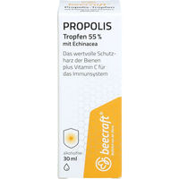Produktbild von Beecraft Propolis Tropfen 55% mit Echinacea 30 ml