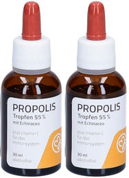 Beecraft Propolis Tropfen 55% mit Echinacea und Vitamin C aus Acerola und Hagebutte alkoholfrei 30 ml – Bild 1 von 1