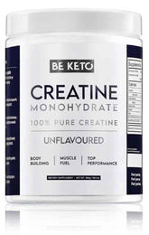 BeKeto Kreatin-Monohydrat Pulver 300 g keto ohne Zusatzstoffe – Bild 1 von 2