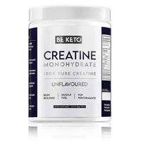 Produktbild von BeKeto Kreatin-Monohydrat Pulver 300 g keto ohne Zusatzstoffe